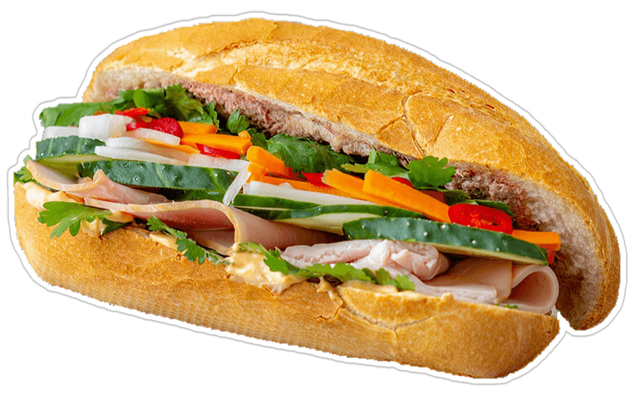 Anatomy of banh mi
